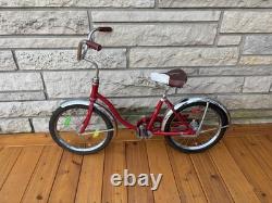 Vintage Red Schwinn Pixie Girls Bike