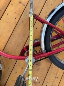 Vintage Red Schwinn Pixie Girls Bike