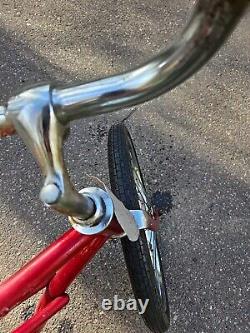 Vintage Red Schwinn Sting Ray 20 Bicycle Parts Or RestoreLH544322/November 1972