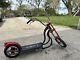 Vintage Red Schwinn Stingray Push Scooter Complete Chopper Tires Decals Forks