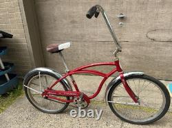 Vintage Red VGC 20 Typhoon childs Schwinn bicycle
