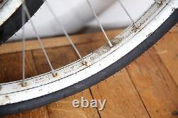 Vintage S7 Schwinn bicycle rims wheel set 26 Corvette Jaguar Typhoon Bendix hub