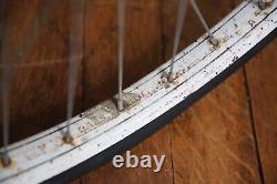 Vintage S7 Schwinn bicycle rims wheel set 26 Corvette Jaguar Typhoon Bendix hub