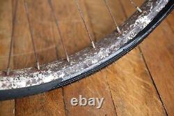 Vintage S7 Schwinn bicycle rims wheel set 26 Corvette Jaguar Typhoon Bendix hub