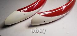 Vintage SCHWINN Bicycle Fender Set For Balloon Tire Beach Cruiser RED VG+