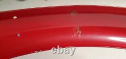 Vintage SCHWINN Bicycle Fender Set For Balloon Tire Beach Cruiser RED VG+