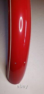 Vintage SCHWINN Bicycle Fender Set For Balloon Tire Beach Cruiser RED VG+