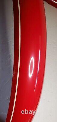 Vintage SCHWINN Bicycle Fender Set For Balloon Tire Beach Cruiser RED VG+