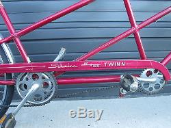 Vintage SCHWINN De Luxe TWINN 5-Speed Tandem Bicycle LOCAL PICK-UP