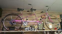Vintage SCHWINN De Luxe TWINN Pink 5-Speed Tandem Bicycle ORIGINAL 1976