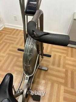 Vintage SCHWINN EXERCISE BIKE Airdyne Fan Stationary bicycle home gym 90s