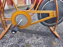 Vintage SCHWINN EXERCISE BIKE Stationary tension exerciser upright home gym