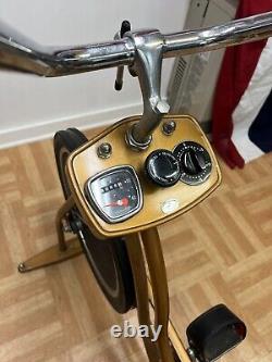 Vintage SCHWINN EXERCISE BIKE Stationary tension exerciser upright home gym 90s