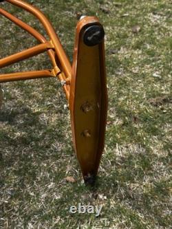 Vintage SCHWINN EXERCISER BIKE Stationary tension exerciser upright gym READ