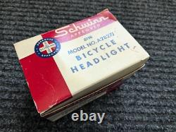 Vintage SCHWINN Early Stingray DELTA Bicycle Head Light 1960's Bike NOS