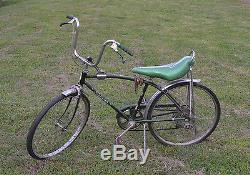Vintage SCHWINN MANTA RAY BICYCLE Green 5 Speed
