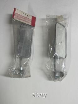 Vintage SCHWINN Oblong Mirror 07011 NOS New Bicycle Parts Japan Set of 2