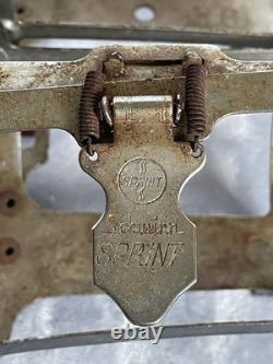 Vintage SCHWINN SPRINT Twin Double Water Bottle Cage Chrome Touring Road Bicycle
