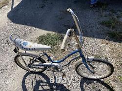 Vintage SCHWINN STINGRAY FAIR LADY BICYCLE- Blue