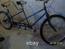 Vintage SCHWINN Single speed Tandem Bicycle Early'70s. Withnew parts