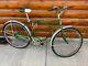Vintage Schwinn Typhoon Green Bicycle, Mesinger Saddle