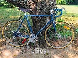 Vintage SCHWINN USA Sports Tourer 1973 60cm Bicycle Lightweight Road Bike Brooks