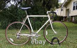 Vintage SCHWINN WORLD Road Bike Steel 58cm Suntour 10 Speed Touring 27