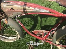 Vintage Schwinn 1954 Red' Phantom Bicycle- All Original
