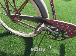 Vintage Schwinn 1954 Red' Phantom Bicycle- All Original