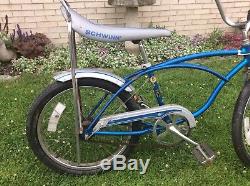 Vintage Schwinn 1979 Sting Ray Muscle Bike 3 Speed Coaster. Rare Survivor