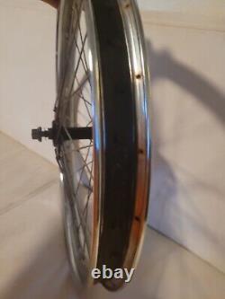 Vintage Schwinn 20 2.125 S2 Chrome Rear Wheel Rim STINGRAY SCRAMBLER BMX KRATE