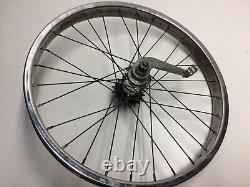 Vintage Schwinn 20 2.125 S2 Chrome Rear Wheel Rim Stingray Bike