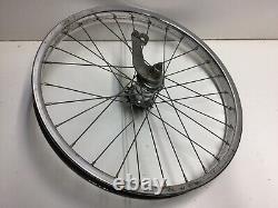 Vintage Schwinn 20 2.125 S2 Rear Wheel Stingray Bike Chrome Bendix