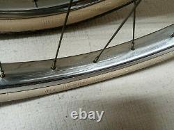 Vintage Schwinn 24 bicycle chrome S7 rims wheels westwind tires Corvette Jaguar