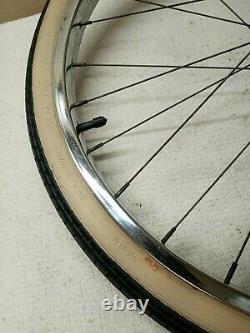 Vintage Schwinn 24 bicycle chrome S7 rims wheels westwind tires Corvette Jaguar