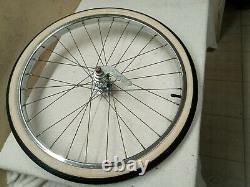 Vintage Schwinn 24 bicycle chrome S7 rims wheels westwind tires Corvette Jaguar