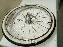 Vintage Schwinn 24 bicycle chrome S7 rims wheels westwind tires Corvette Jaguar