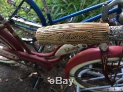 Vintage Schwinn 24-inch Hornet Starlett 1953 Old School Bicycle Pickup LI NY