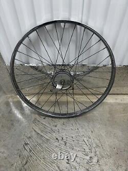 Vintage Schwinn 26 1 3/4 S4 S-4 Chrome Bicycle Bayliss Wiley Hub Rear Wheel