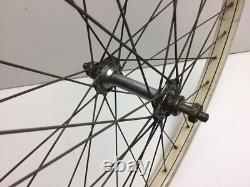 Vintage Schwinn 26 1 3/4 S7 Bicycle Wheels Rims Hornet Spitfire DX Original