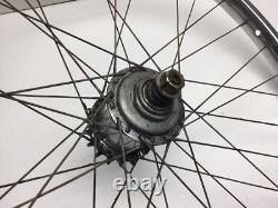 Vintage Schwinn 26 1 3/4 S7 Chrome Wheels Rims 3 Speed Jaguar Corvette