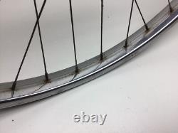 Vintage Schwinn 26 1 3/4 S7 Chrome Wheels Rims 3 Speed Jaguar Corvette