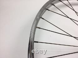 Vintage Schwinn 26 1 3/4 S7 Chrome Wheels Rims 3 Speed Jaguar Corvette