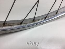 Vintage Schwinn 26 1 3/4 S7 Chrome Wheels Rims Middleweight Bike