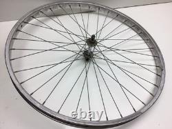 Vintage Schwinn 26 1 3/4 S7 Chrome Wheels Rims Middleweight Bike
