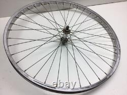 Vintage Schwinn 26 1 3/4 S7 Chrome Wheels Rims Middleweight Bike