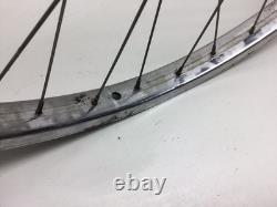 Vintage Schwinn 26 1 3/4 S7 Chrome Wheels Rims Middleweight Bike