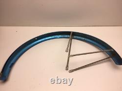 Vintage Schwinn 26 1 3/4 S7 Middleweight Fenders Blue Original Paint