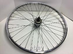 Vintage Schwinn 26 1 3/8 S5 Chrome Bicycle Wheels Sturmey Archer 3 Speed