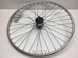 Vintage Schwinn 26 1 3/8 S6 Chrome Bicycle Wheels Rims Sturmey Archer 3 Speed